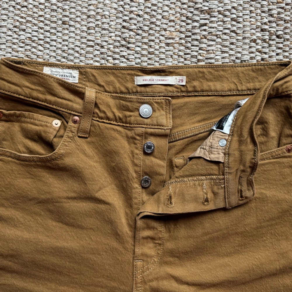 Levi’s ribcage straight denim